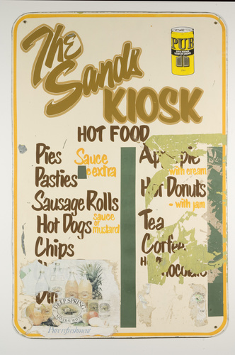 <span></span>Sign c. 1960s